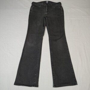 NYDJ for Chicos Jeans Womens Size 4 Dark Wash Bootcut Lift Tuck Stretch